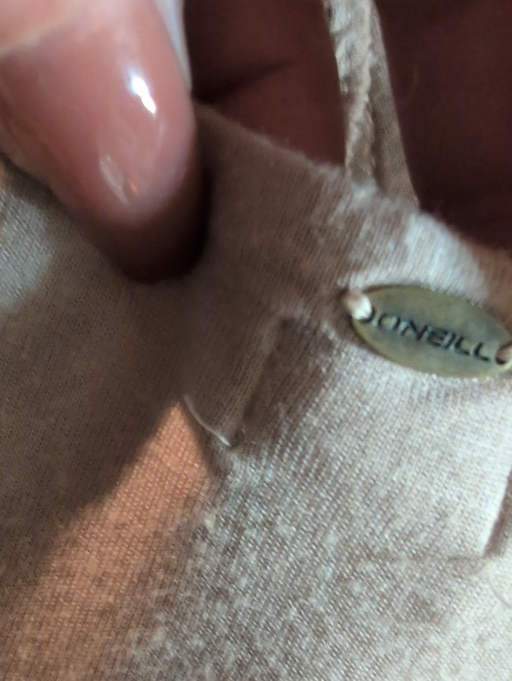 O'Neal Embroidered V-Neck Spaghetti Strap Top in Lavender And Pink - Picture 6 of 7